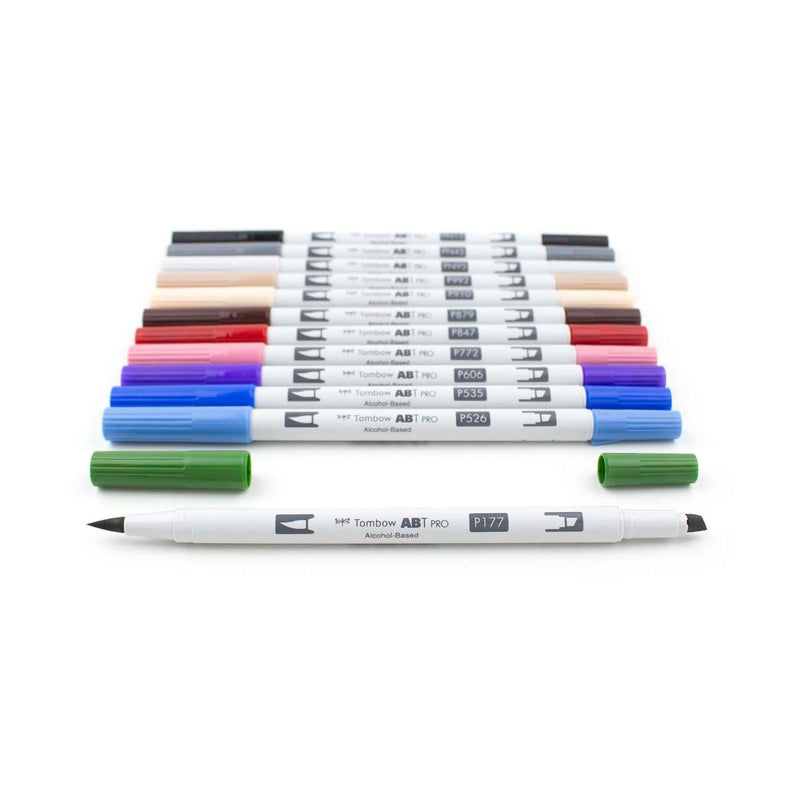 ABT Pro (Alcohol Based) - Paleta Fashion (12 Und) - Tombow