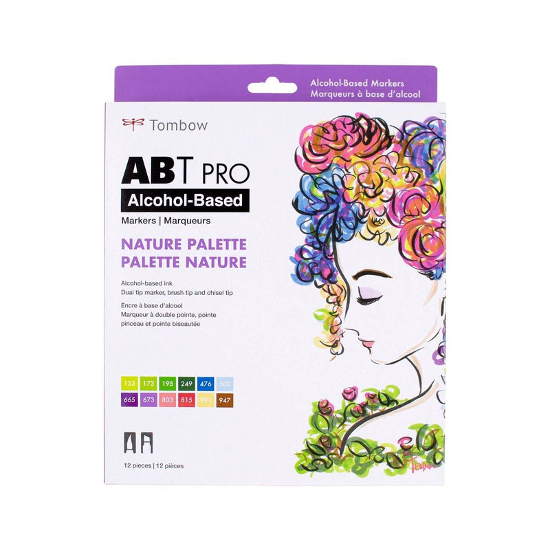 ABT Pro (Alcohol Based) - Paleta Naturaleza (12 und) - Tombow