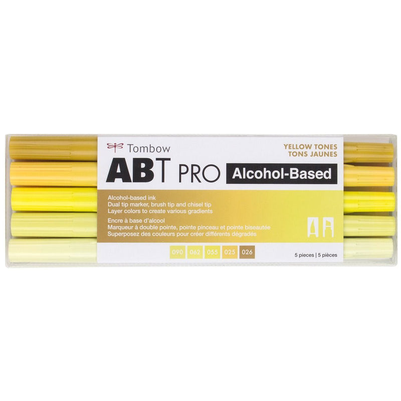 ABT Pro (Alcohol Based) - Amarillos (5 und) - Tombow