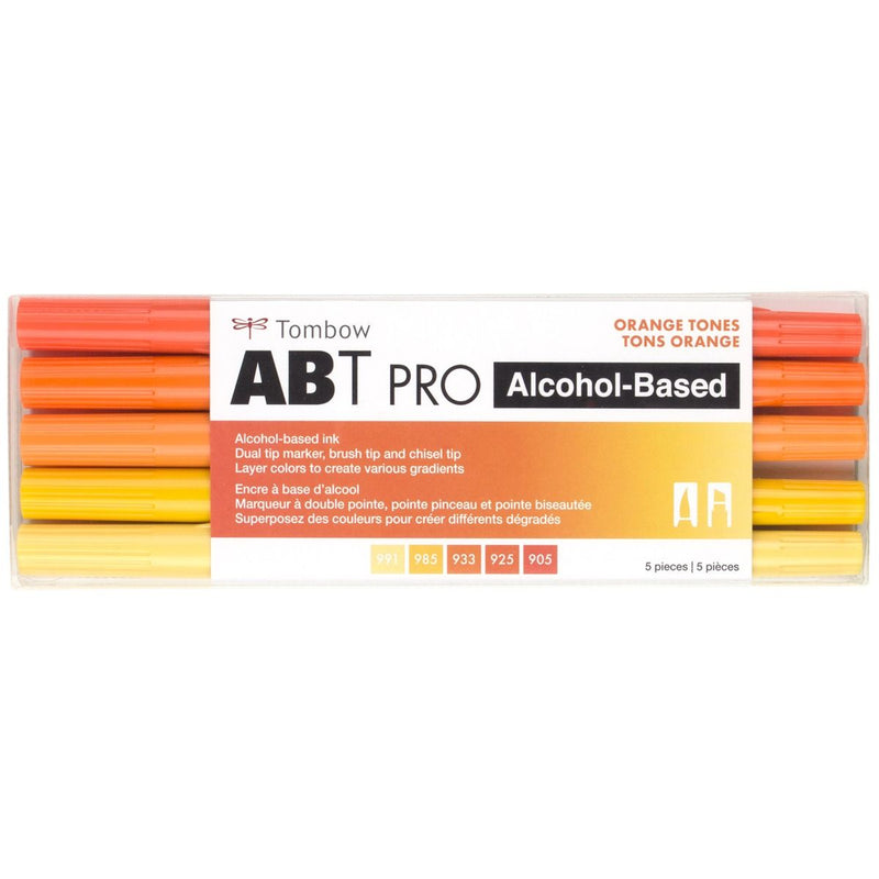 ABT Pro (Alcohol Based) - Naranjas (5 und) - Tombow