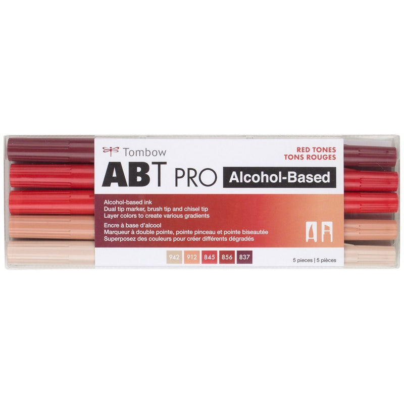 ABT Pro (Alcohol Based) - Rojos (5 und) - Tombow