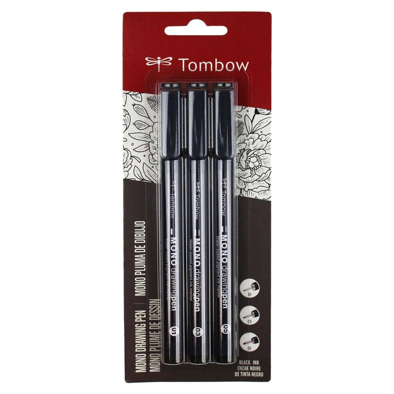 Mono Drawing - 3 Pack (01, 03, 05) - Tombow